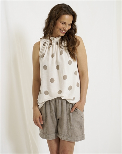 Marta du Chateau - MDCLucina Top - Beige